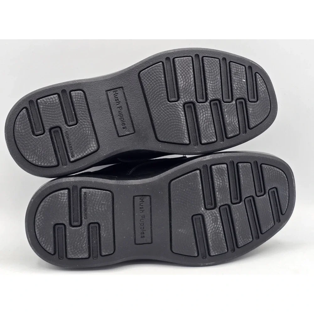 Hush Puppies Little Kids' Gavin Loafer‎ Shoes Black, Boys' Size 12.5 M